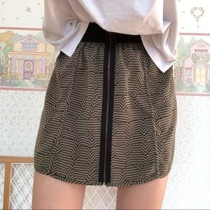 UO Zip-front skirt